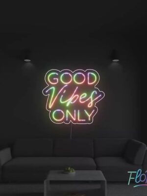 Good Vibes Only Neon Sign