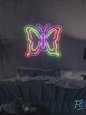 Butterfly FloRo Sign